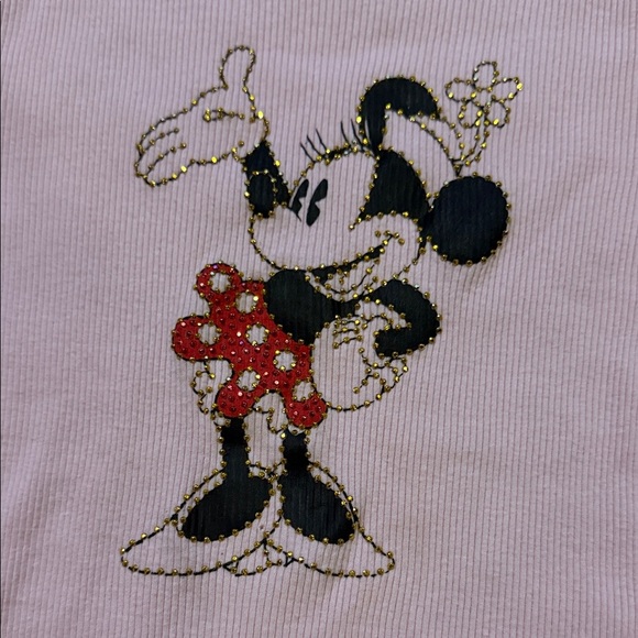 Pink Minnie Mouse Med T-Shirt and Ty Minnie Mouse 14” (from bow to toe) Stuffy - Picture 4 of 16